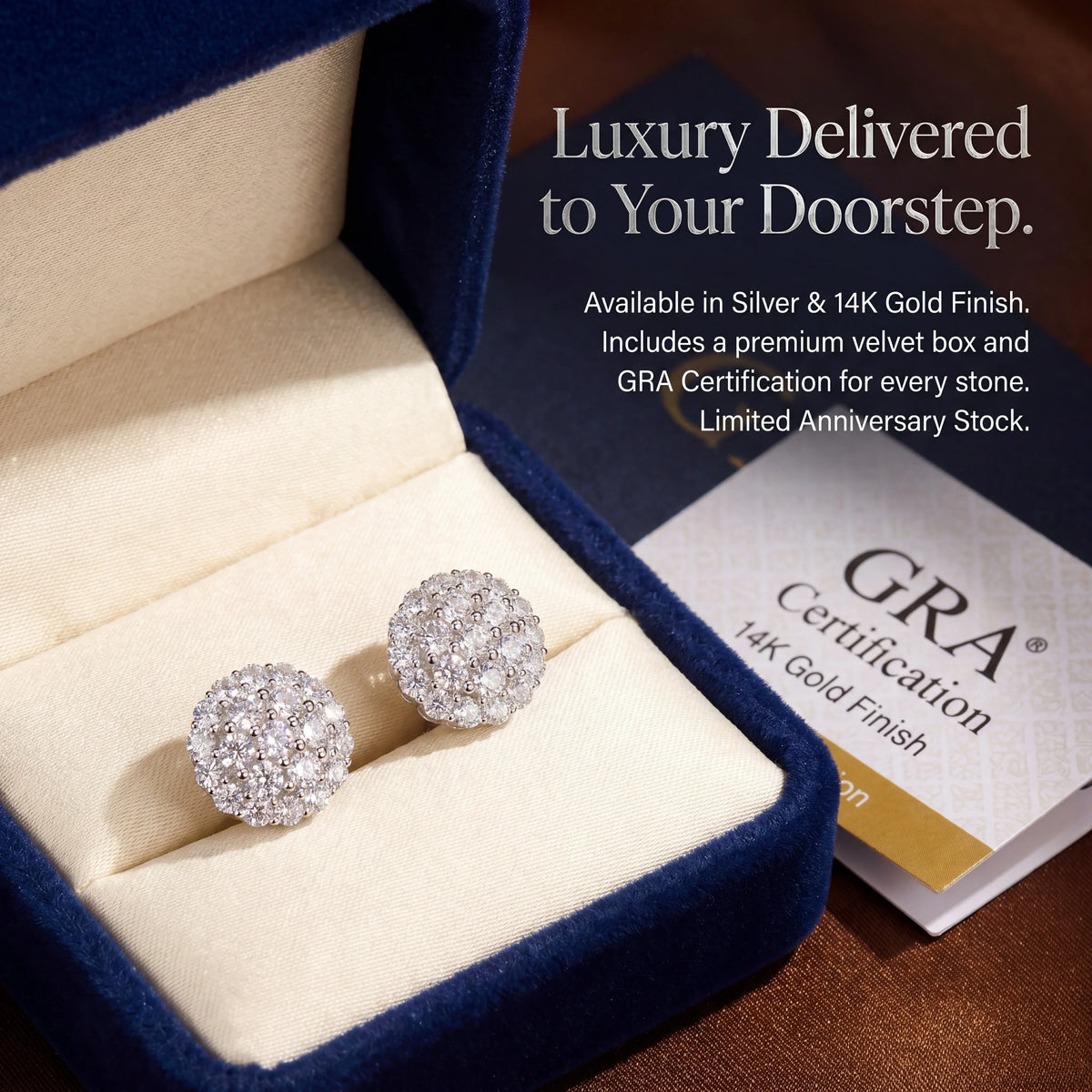 🔥 90% OFF TODAY: Timeless Radiance Earrings – The Elegant Sparkle You Deserve ✨