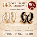 🔥Limited Time 90% Off:14K Gold Plated Hoop Earrings – Elegant Women’s Jewelry